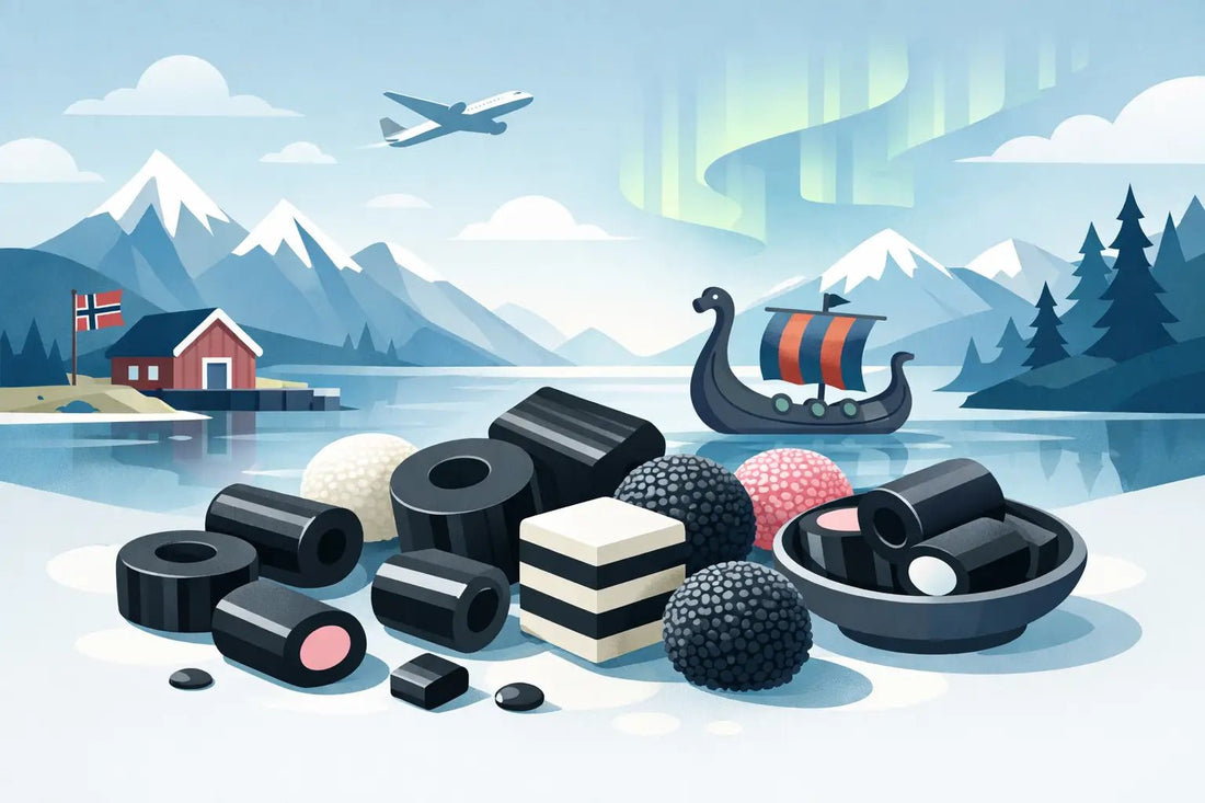Review norwegische Lakritz Bonbons - NorwegianShop24