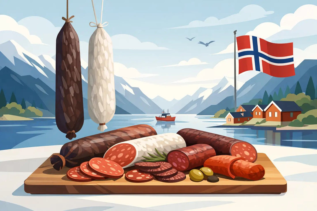 Test: Norwegische Trockenwurstsorten im Vergleich - NorwegianShop24