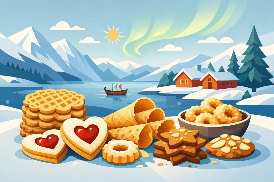 Welche norwegischen Kekse sind knusprig? - NorwegianShop24
