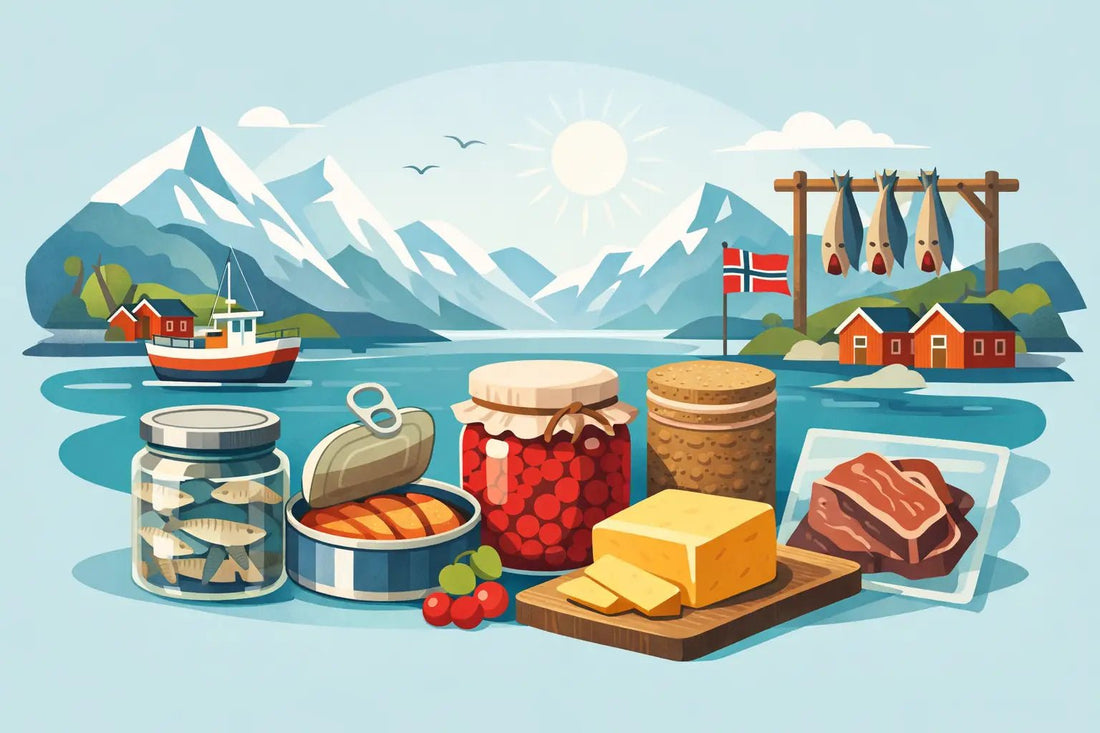Welche norwegischen Lebensmittel sind haltbar? - NorwegianShop24