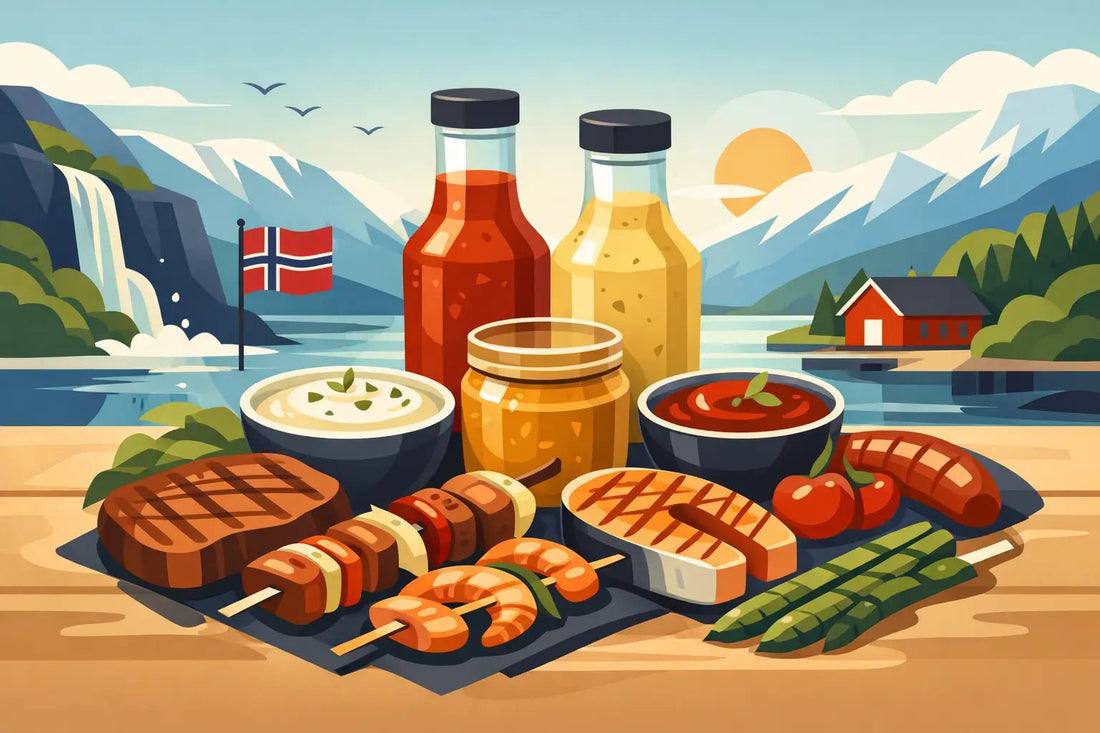 Welche norwegischen Saucen passen zu Grillgut? - NorwegianShop24