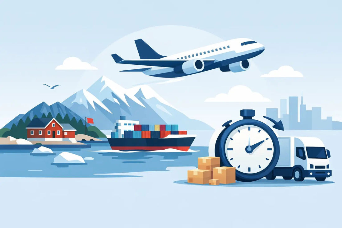 Wie lange dauert Versand aus Norwegen? - NorwegianShop24