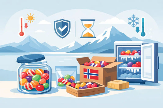 Wie norwegische Bonbons lagern? - NorwegianShop24