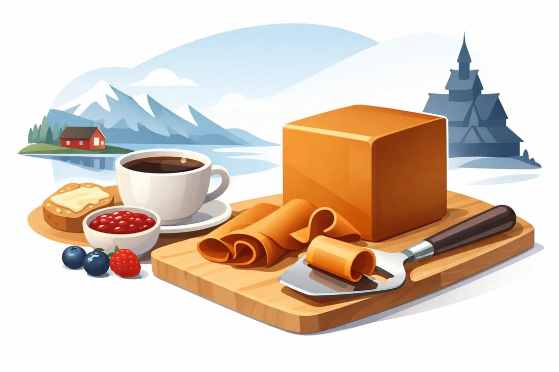 Wie serviert man Brunost richtig? - NorwegianShop24