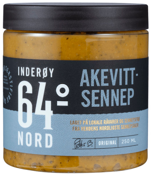Akevittsennep 250ml Inderøy 64° Nord