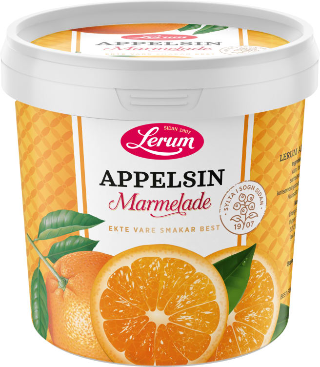 Orange marmalade 1kg Lerum