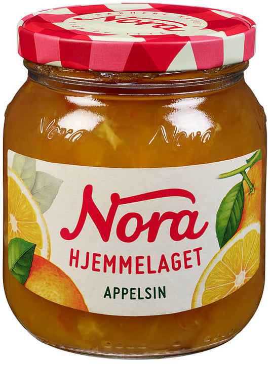 Appelsinmarmelade Hjemmelaget 400g Nora