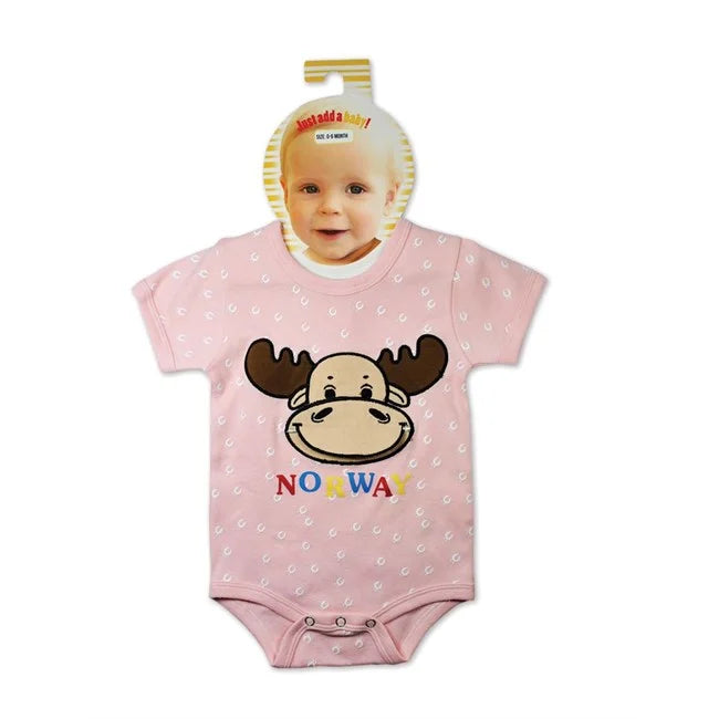 Babybody, Pink, 12-18 Monate.