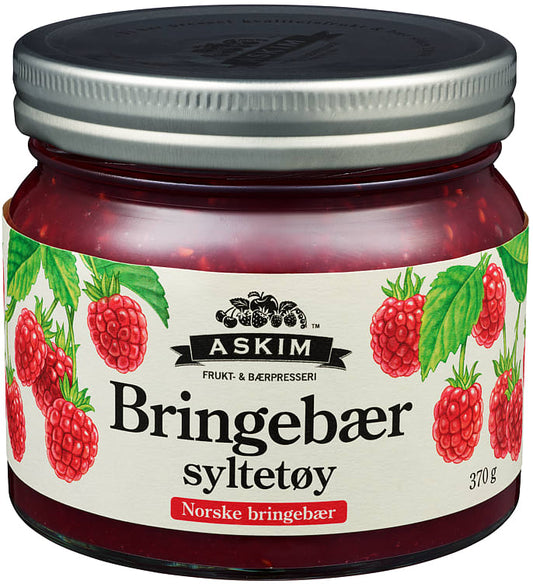 Bringebærsyltetøy 370g Askim