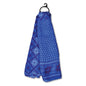 Women's scarf, Snowflake, Blue