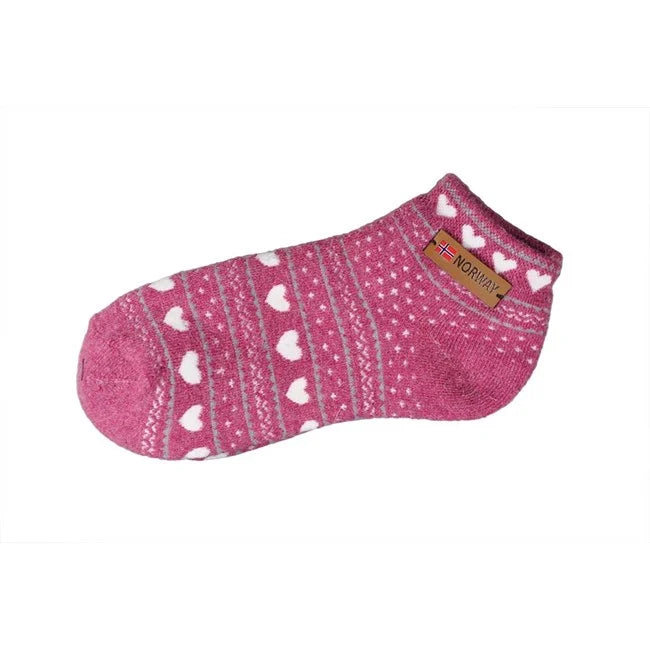 Damensocken, Angora, Pink