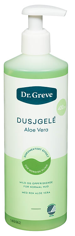 Dr.Greve Dusjgele Aloe Vera 400ml