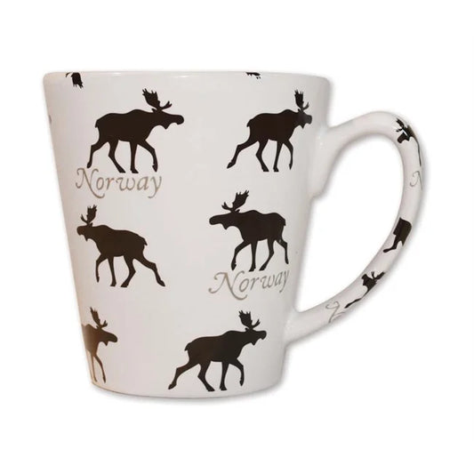 Moose mug, all-over print