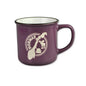 Color mug, Map of Norway, Purple