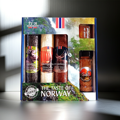 Geschenkset mit norwegischen Spezialitäten/Bergen