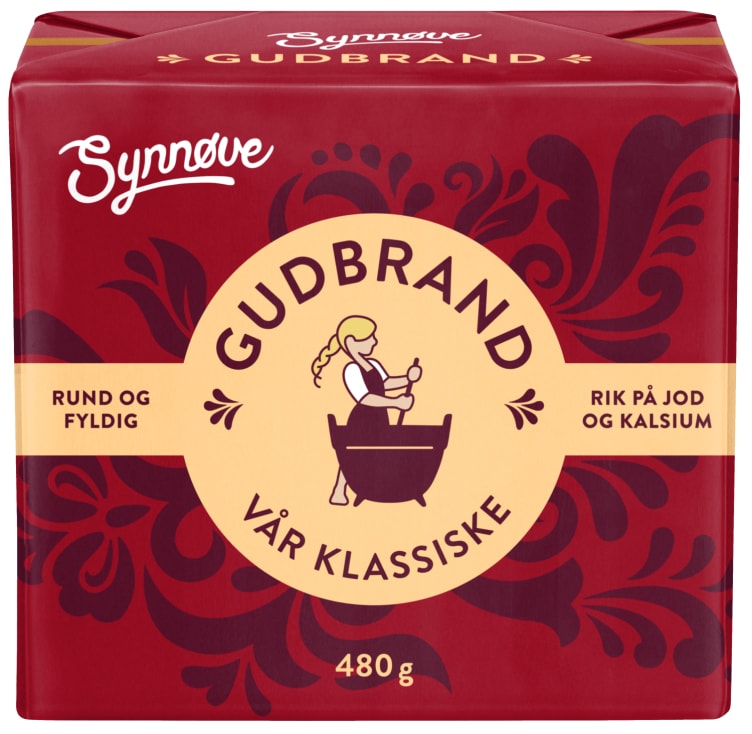 Gudbrand Brunost 480g Synnøve