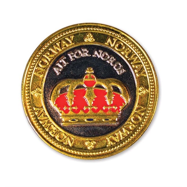 Gold coin, royal crown