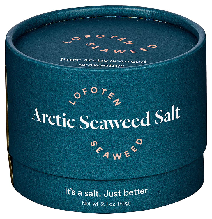 Sea salt w/kelp flakes 60g Lofoten Seaweed