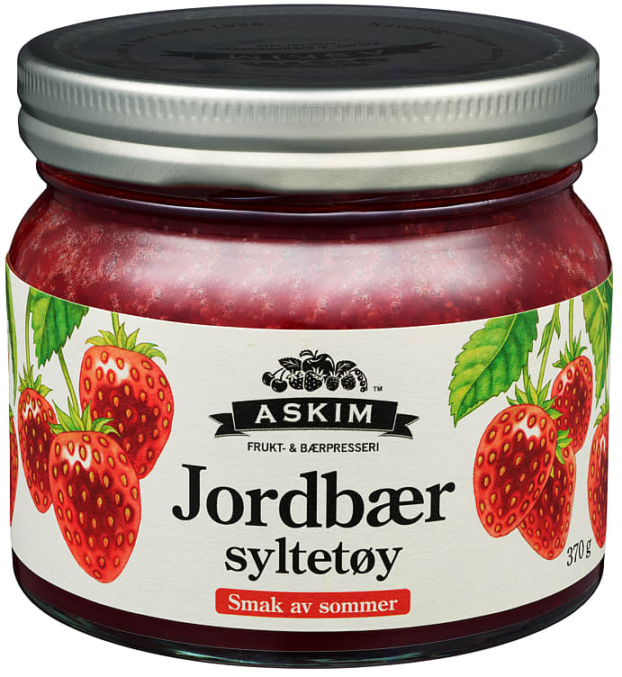 Jordbærsyltetøy 370g Askim