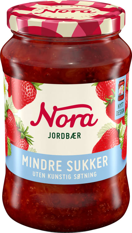 Strawberry Jam Light 535g Nora