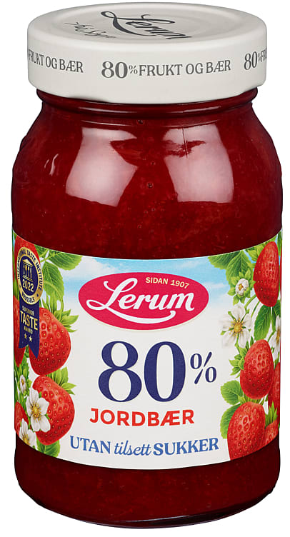 Strawberry Jam Without Sugar 330g Lerum