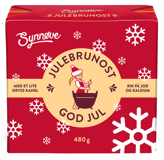 Julebrunost 480g Synnøve