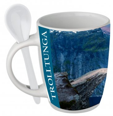 CUP W/ SPOON, TROLLTUNGA