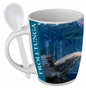CUP W/ SPOON, TROLLTUNGA
