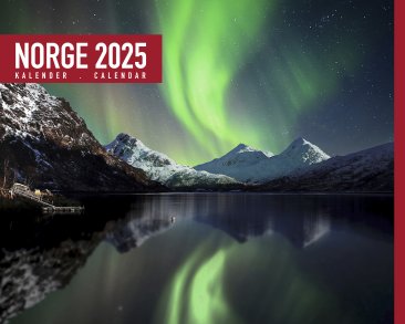 Tischkalender Norwegen Nord 2025