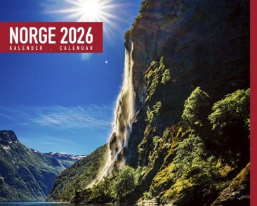 Tischkalender Norwegen West 2026