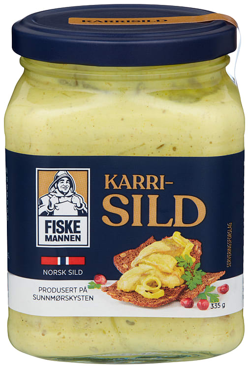 Karrisild 335g Fiskemannen