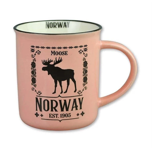 Kitchen mug, Pink, Moose