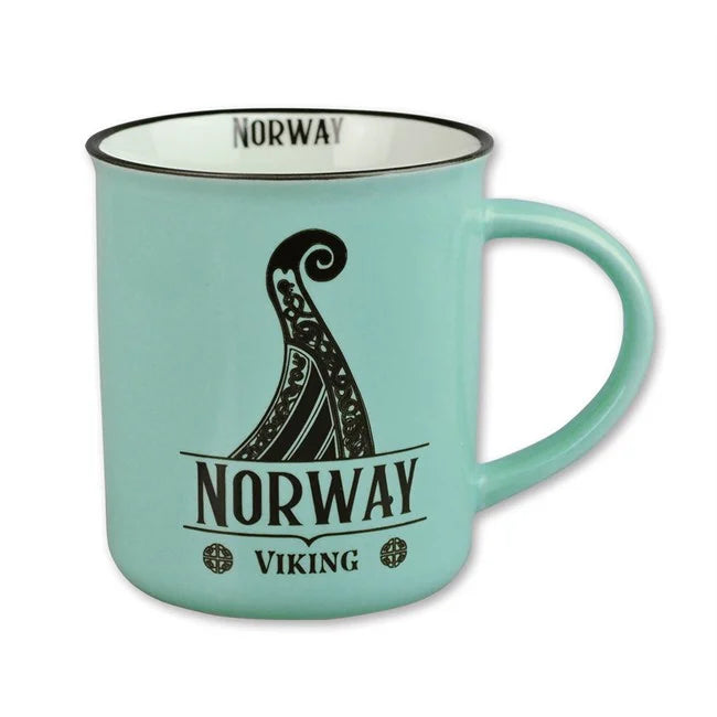 Kitchen mug, Turquoise, Viking