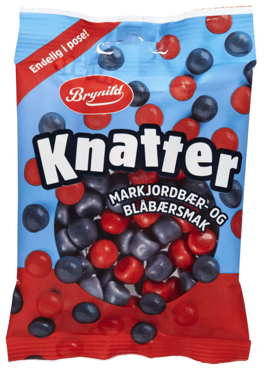 Knatter Skogsbær 80g Brynild