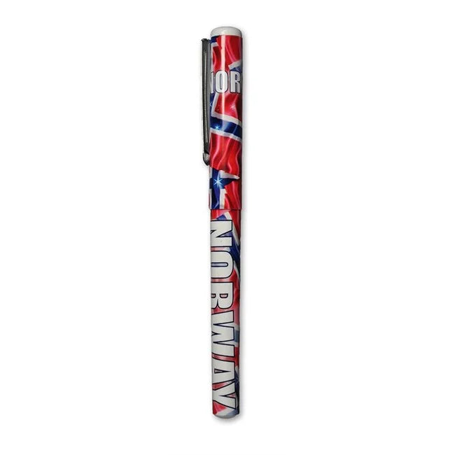 Ballpoint pen w/full-coverage motif, Flag