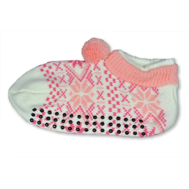 Low slipper socks, Pink, 36-40