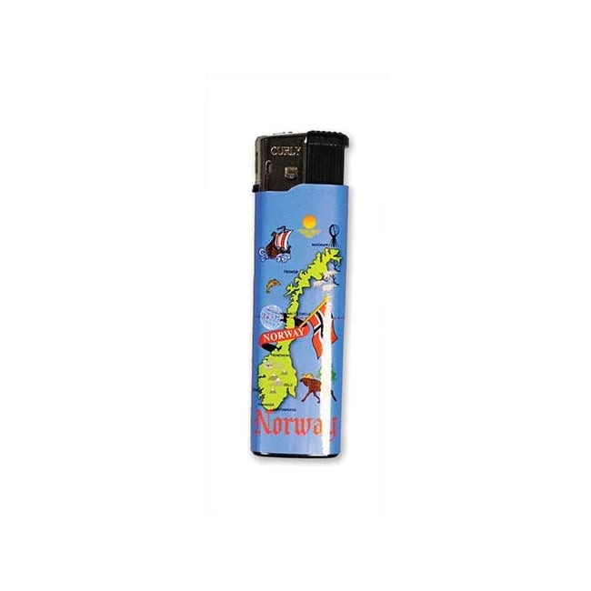 Lighter, Map of Norway