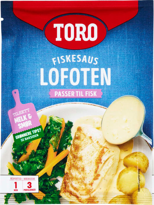 Lofoten Fiskesaus 34g Toro