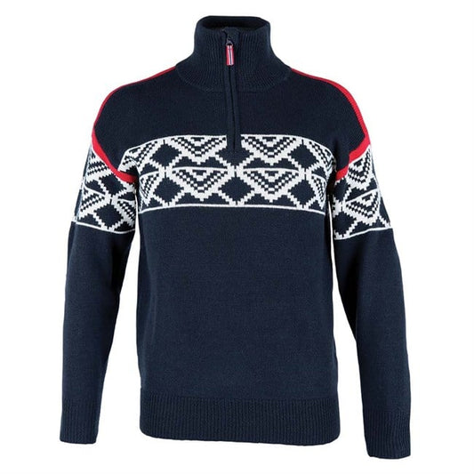 Lommedalen, Wool Sweater, Unisex, Navy, XS