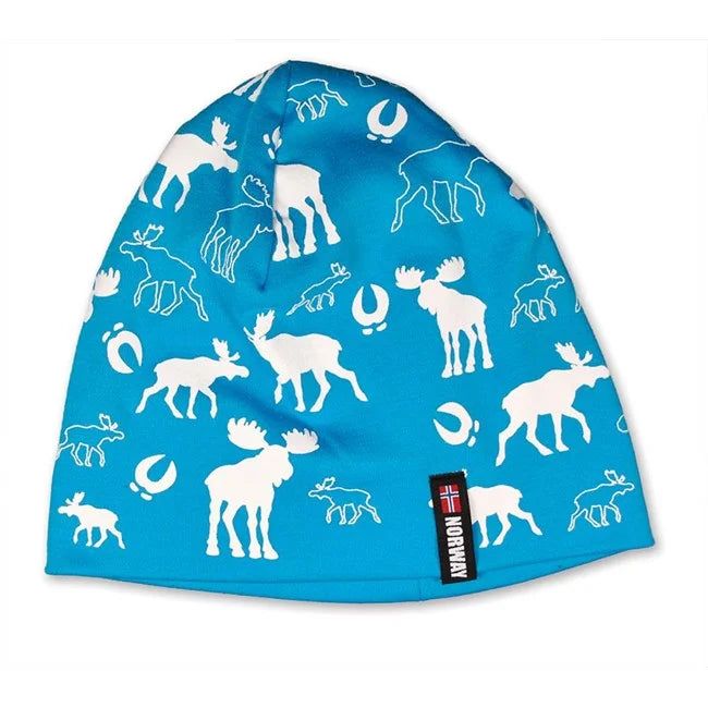 Hat, Moose repeating, Blue