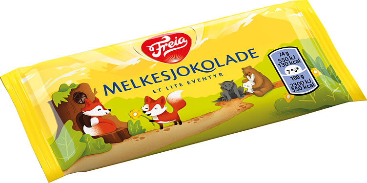 Milchschokolade Adventure 24g Freia