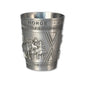 Metal drinking cup, Elk, Pewter