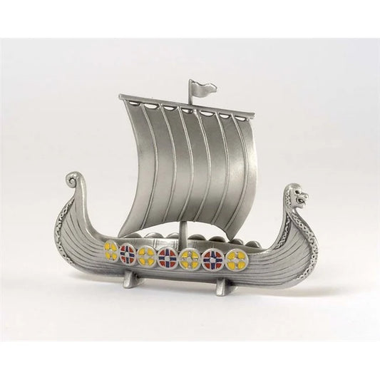 Metal Viking ship, 15cm