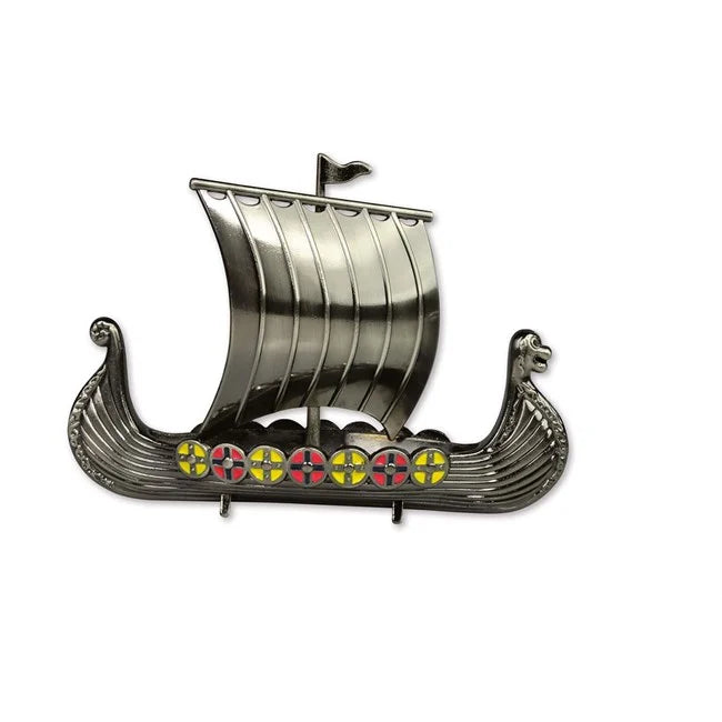 Metal Viking ship, 20 cm