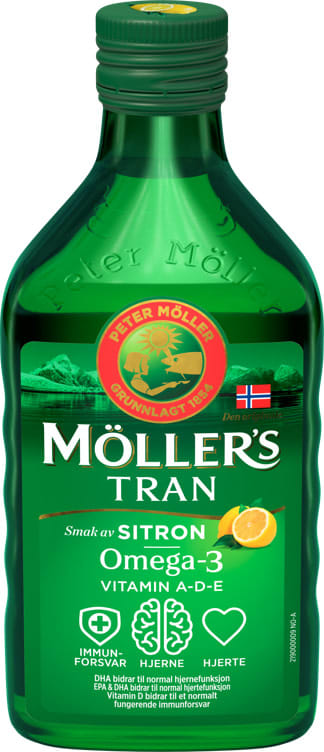 Møllers Tran Lemon 250ml