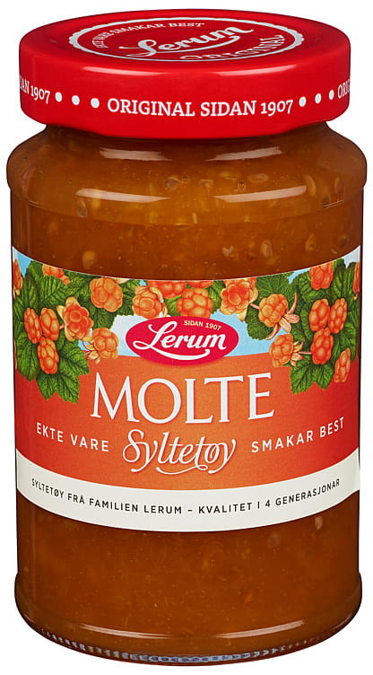 Moltebeermarmelade Original 480g Lerum