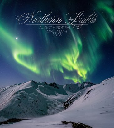 Northern Lights calendar, 2025