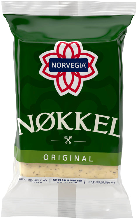 Norvegia Nøkkelost Skorpefri Ca423g