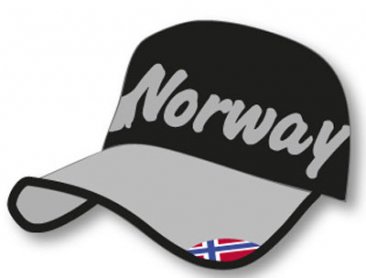 Norway cap w/flag
