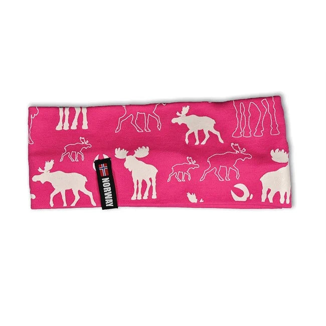 Headband, Moose repeating, Pink